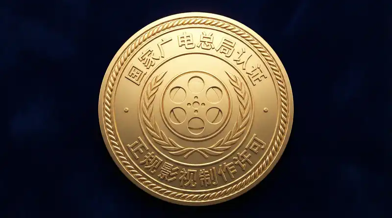 妖精视频获得国家广电总局颁发的正规影视制作许可认证金色徽章